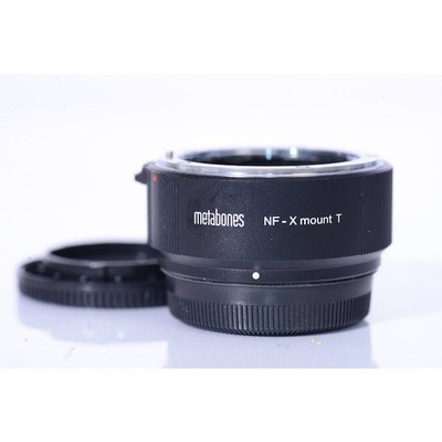 Metabones Objektivadapter für Nikon F Objektive an Fujifilm X - NF-X Mount T