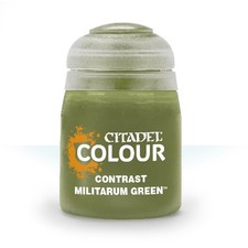 Citadel Colour: Contrast - Militarum Green Paint