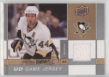 2009-10 Upper Deck Game Jersey Series 1 Brooks Orpik #GJ-BO s6r