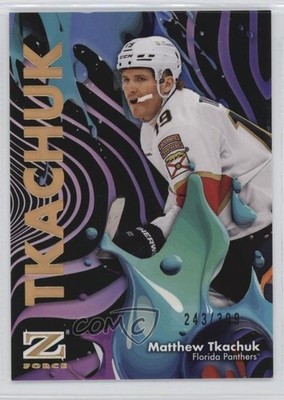 2024-25 Skybox Metal Universe Z-Force Rave 243/399 Matthew Tkachuk #36 1b6v