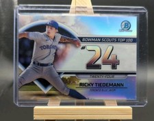 2023 Bowman Chrome Scouts Top 100 - Ricky Tiedemann - #BTP-24