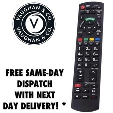 REPLACEMENT REMOTE CONTROL PANASONIC TV N2QAYB000752 3D VIERA INTERNET SMART TV