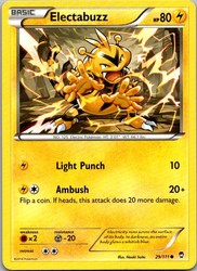 Electabuzz 29/111 XY - Furious Fists Common