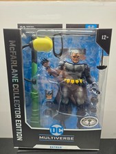 McFarlane DC Multiverse Batman Battle Damage Blue Platinum Edition Figure