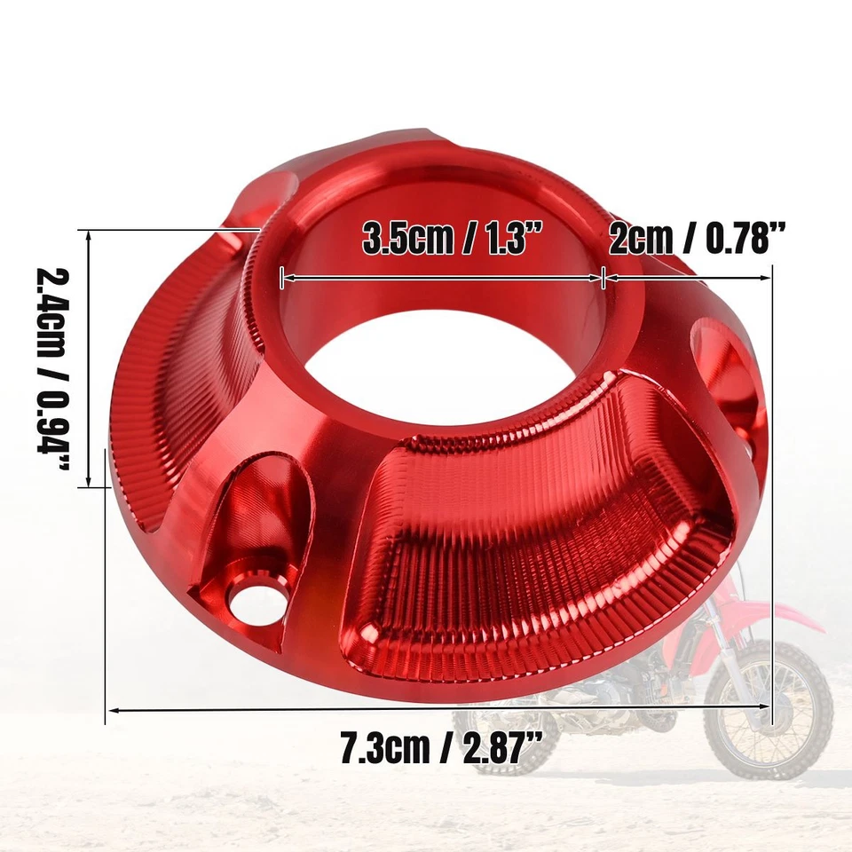 Exhaust Tip Billet Power w/Screen Arrestor For Honda CRF100F CRF110F CRF 80F 70F Foto 3 de 4