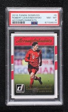 2016-17 Panini Donruss Accomplishments Robert Lewandowski #6 PSA 8 0w93