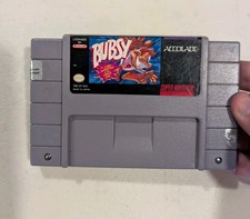 Bubsy SNES Tested Working Authentic Super Nintendo Cartridge