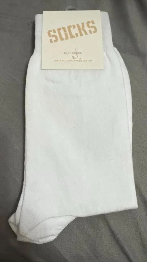 White Dress Socks for Men for sale | eBay