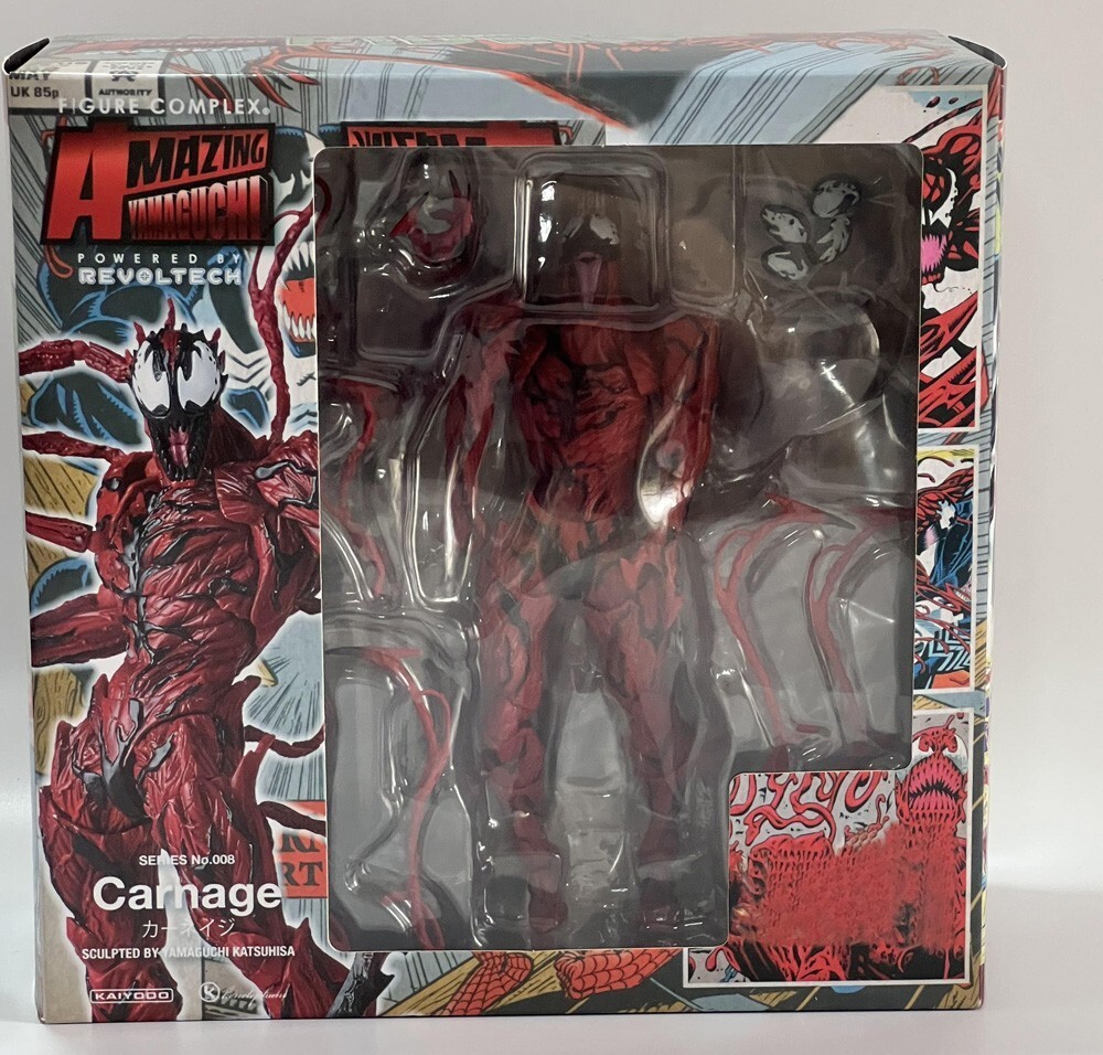 The Amazing Spider-Man Yamaguchi Revoltech Carnage New Action