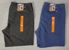 Gerry Men's Lot of 2 Size XXL Black & Blue Trail Shorts NWT