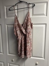 Shein Size XL Floral Pink Dress