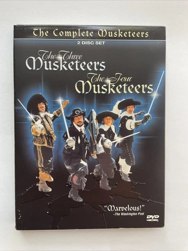 The Complete Musketeers Pre-owned VG Anchor Bay DVDs of the 1973 and ‘74 movies