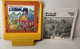 SEGA Pico "The Berenstain Bears A School Day" Storyware Game