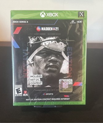 Madden NFL 21 NXT LVL Edition Xbox Series X|S 4K Ultra HD Sealed
