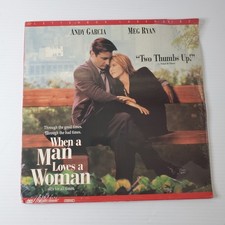 When A Man Loves A Woman Laserdisc Letterbox Extended Play New Sealed Vintage