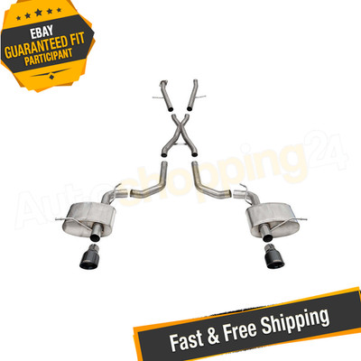 CORSA 21196BLK Xtreme CatBack Exhaust for 21-23 Dodge Durango SRT Hellcat 6.2L