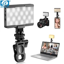 APEXEL Portable 6500K 95+Lithium Battery LED Fill Photography Light 3Light Modes