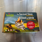 Survival Stove by Grill Vital, Has Electric Blower fan 20k Btu New In Box