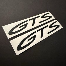 Premium Pair 2025 Porsche Gts Vinyl Door Sticker Decal Set