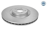 2X Meyle Bremsscheibe MEYLE-PD: Advanced Performance And Design. 583 521 0043/PD