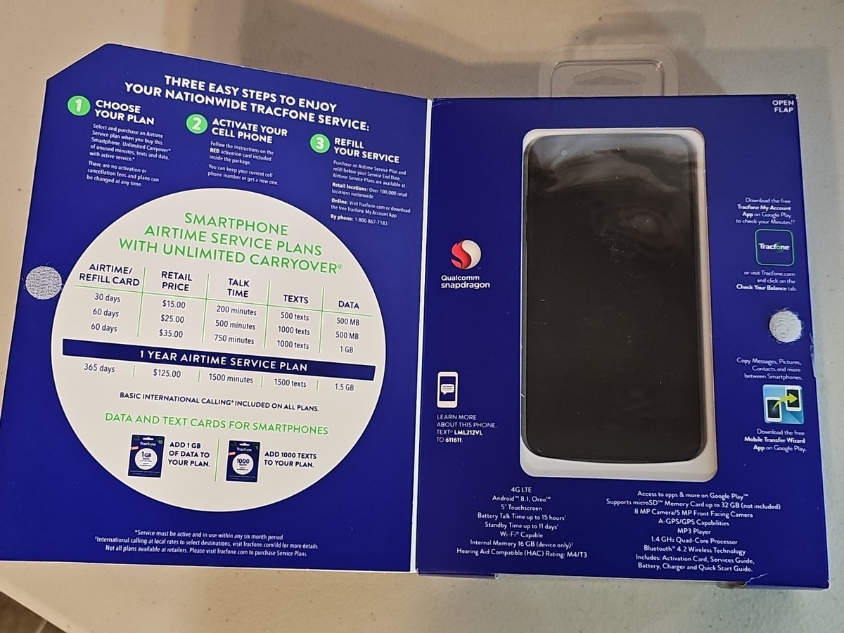 LG Rebel 16 GB Black (TracFone) for sale online