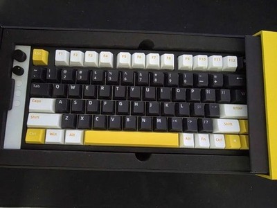 LAMZU Jet75 Magnetic Gaming Keyboard (Yellow/Black) | eBay