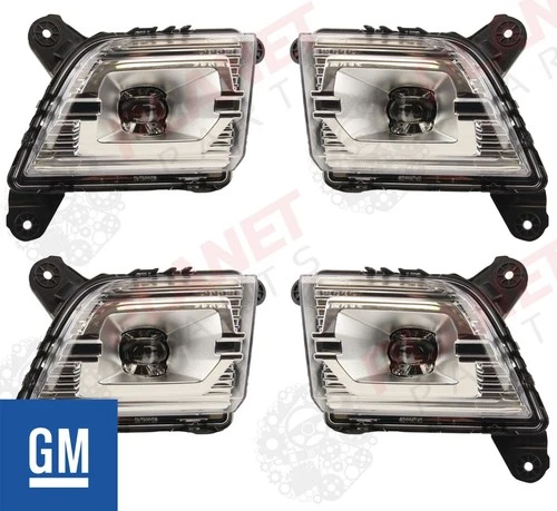 BULK TWO PAIRS 2019–2023 Chevrolet Silverado Fog Lights LHS RHS 8409651 8409652
