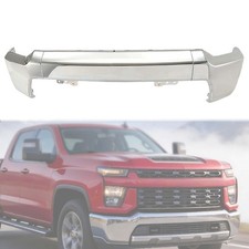 Chrome Front Bumper Face Bar 2020-2023 Silverado 2500 3500 Hd Wo Sensor Holes