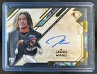 2025 Topps Diamond Icons James Wood Drip Auto RC Rookie #25/25 Nationals