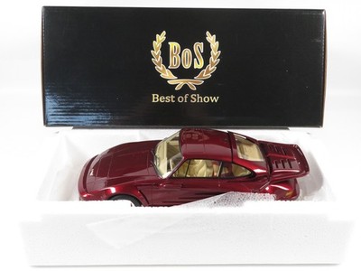 1:18 BOS Porsche turbo Gemballa Avalanche metallic red BOS306 B420 