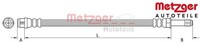 Metzger 4110443 Bremsschlauch FüR Audi FüR VW