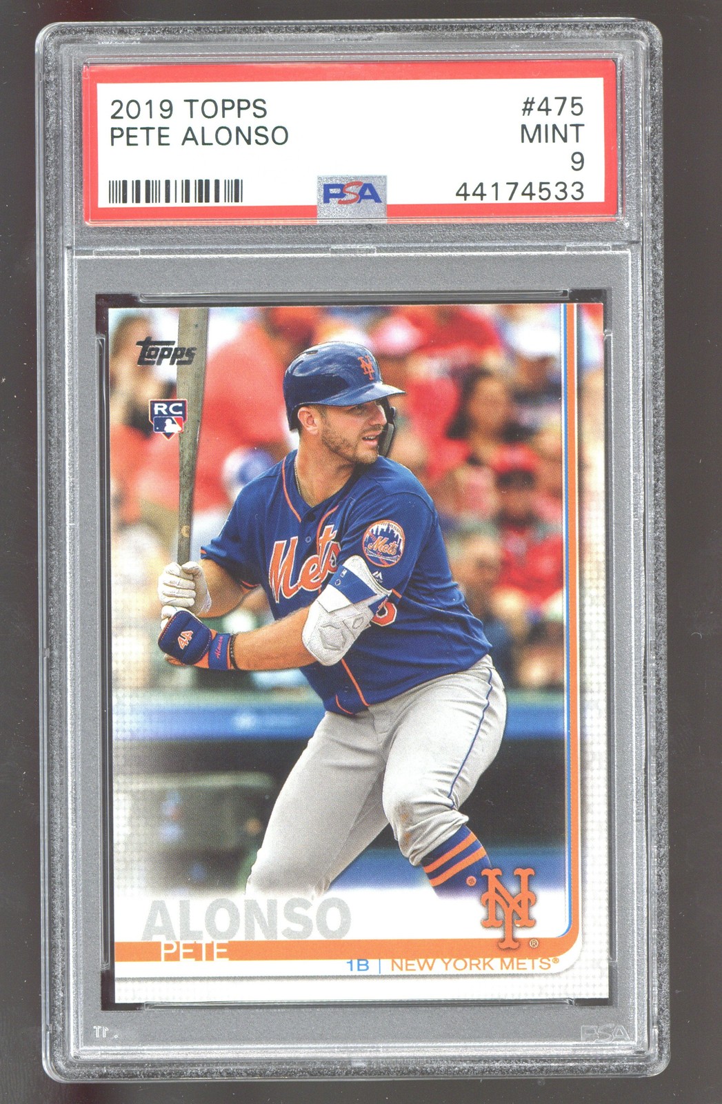 Pete Alonso #475 (Baseball Cards 2019 Topps) — is it worth grading?