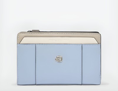 Piquadro Portafoglio Donna Celeste