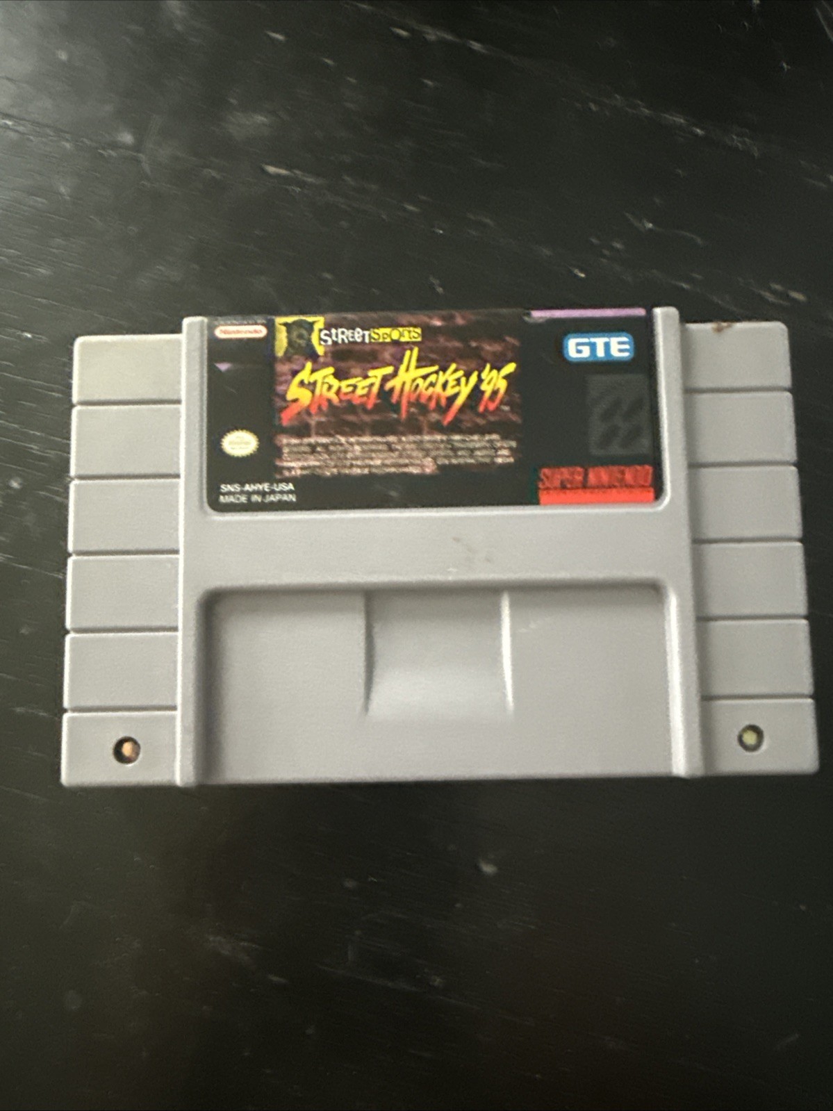 Street Hockey 95 Super Nintendo SNES. Working