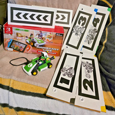 Mario Kart Live Home Circuit Luigi Set Nintendo Switch Complete Box Tested