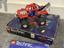Retro LEGO Technic Set 8858 Rebel Wrecker Box Istruzioni (INCOMPLETO) Vintage