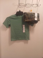 Wonder Nation Boys Top And Shorts Size XS 4-5 .