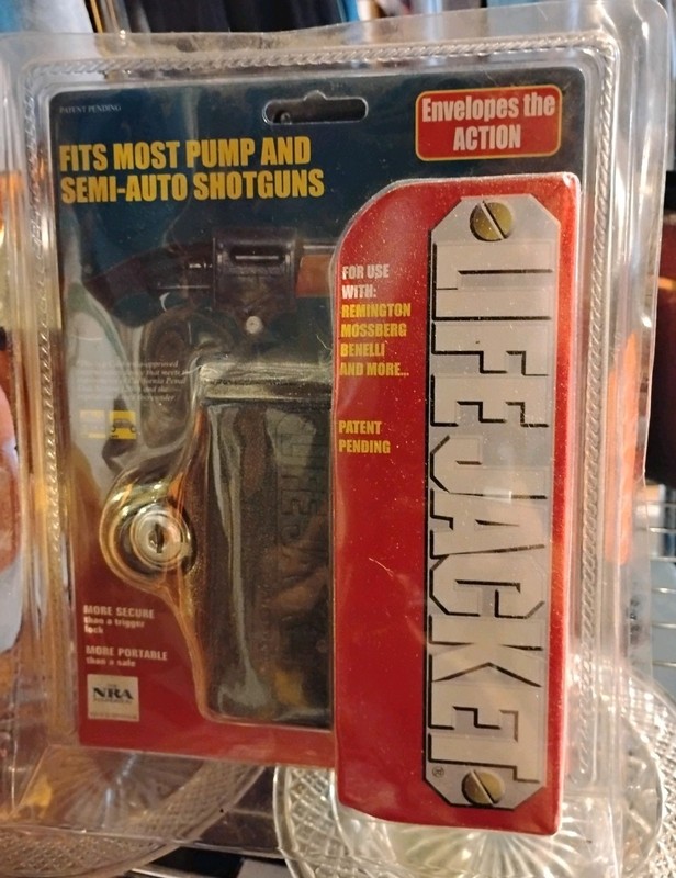Life Jacket Portable Shotgun Security Lock Most Pump & Semi/Automatic Shotguns