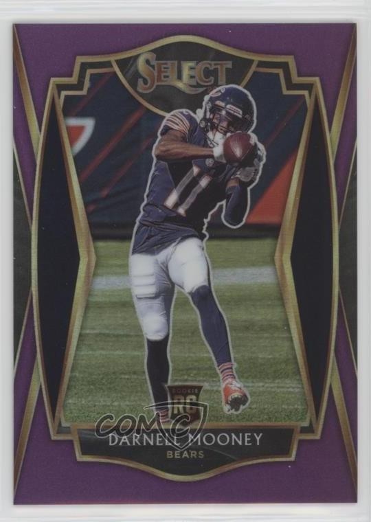 2020 Select Premier Level Purple Prizm 16/75 Darnell Mooney #200 Rookie RC 0q84