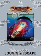 Replacement Game Cartridge Label - Journey: Escape for Atari 2600