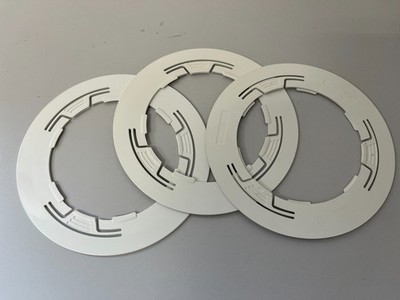 3 Stück - Adapter Ringe - für kleine 3'' 8cm (3 Inch) (Audio) Mini CD Single 80er