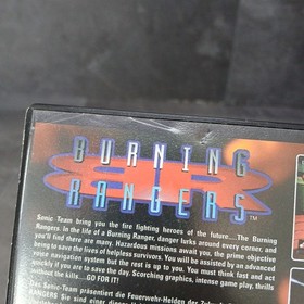 Sega Saturn Burning Rangers VGC CIB PAL UK Release Complete With Manual Rare