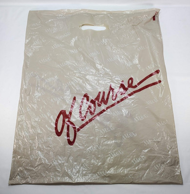 VTG AM&A's Adam Meldrum & Anderson Co Department Store Plastic Bag Buffalo NY