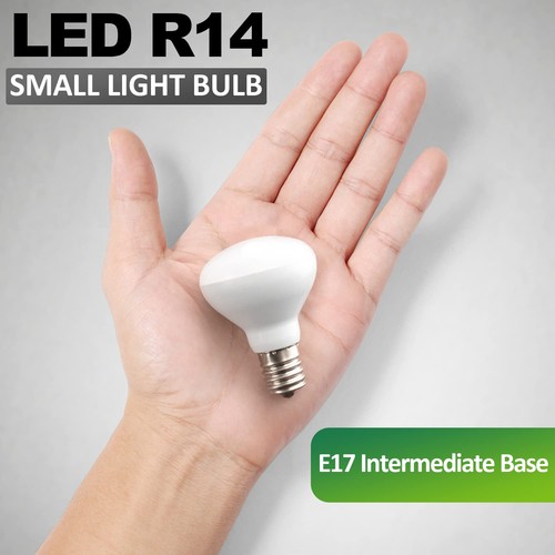 E17 R14 LED Bulb, 4W (40W Equivalent) Mini Reflector Floodlight Light Bulb, E... - Picture 2 of 7