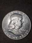 Choice Unc 1961 P Franklin Half Dollar Gem BU From Original Roll