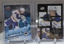 Rasmus Dahlin Lot, UD Portraits Black Parallel And Speckle Bang For Your Puck!!