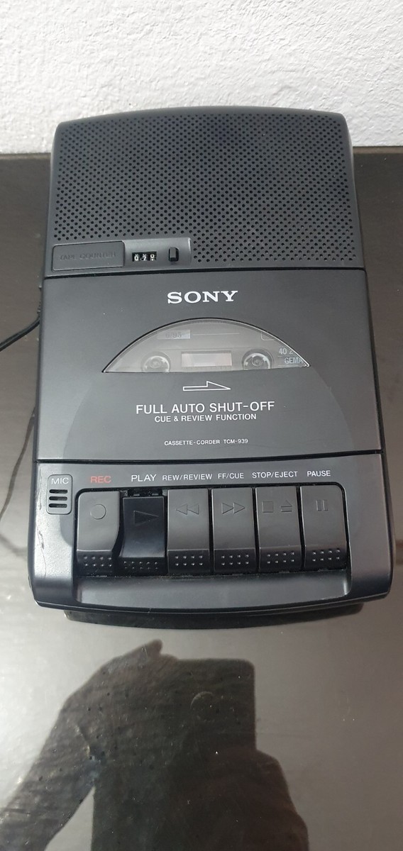 SONY TCM-939 CASSETTEN RECORDER | eBay