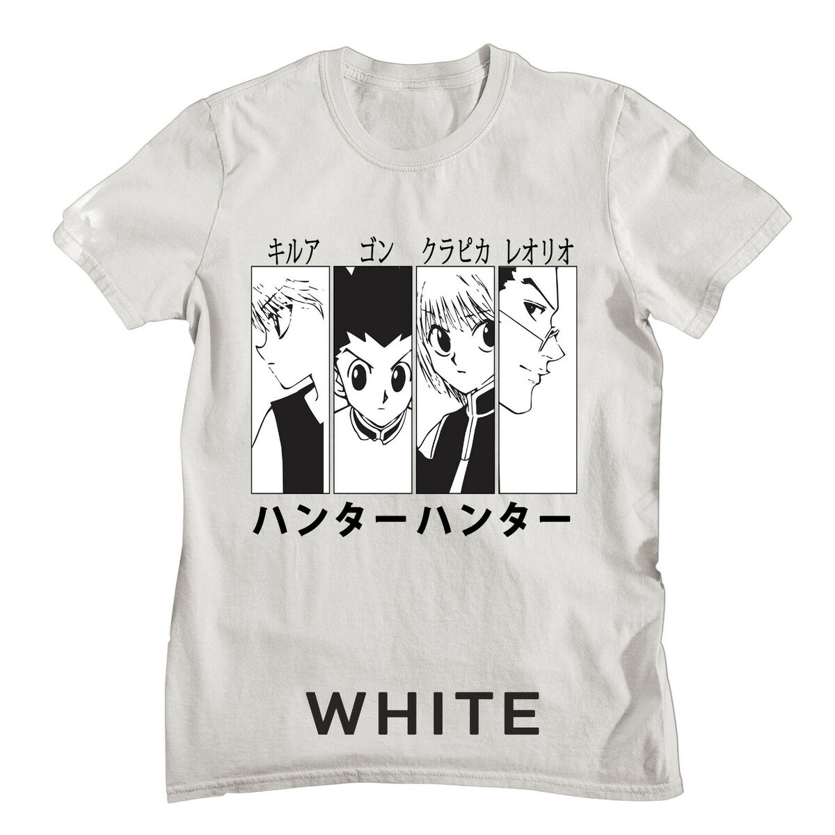 Camisa Hunter x Hunter Kurapika Leorio Gon Killua Camiseta - Mago