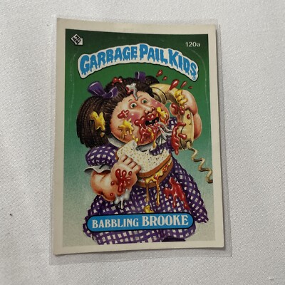 120a Rare OS3 Vintage Retro 1986 Garbage Pail Kids GPK Topps