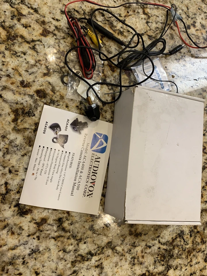 AUDIOVOX Ford F150 2004-14 Trucks Tailgate Handle Mount Backup Rear View Camera - Изображение 2 из 3